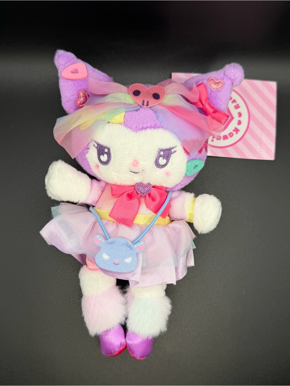 Sanrio Harajuku Exclusive long legs Kuromi in Shibuya girl costume Plush